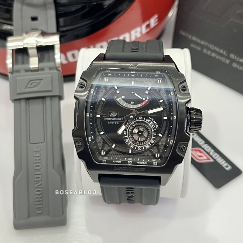 Jam Tangan Pria CHRONOFORCE 5338G Automatic All Black