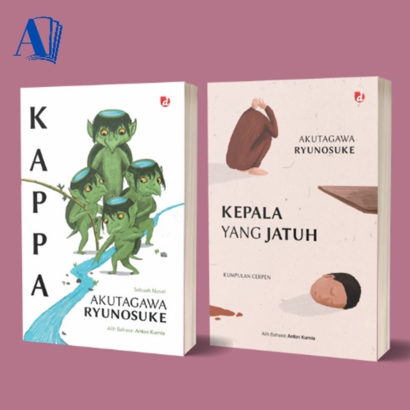 Paket Novel Cerpen Akutagawa Ryunosuke (Kappa & Kepala yang Jatuh)