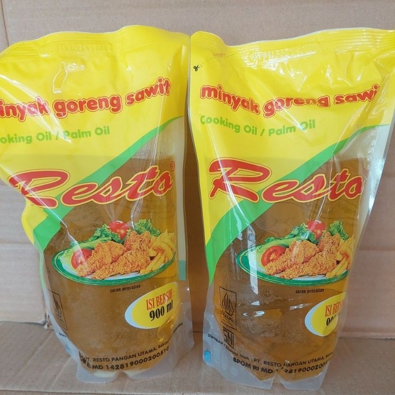 

Minyak Goreng Merk Resto Isi 900 Ml