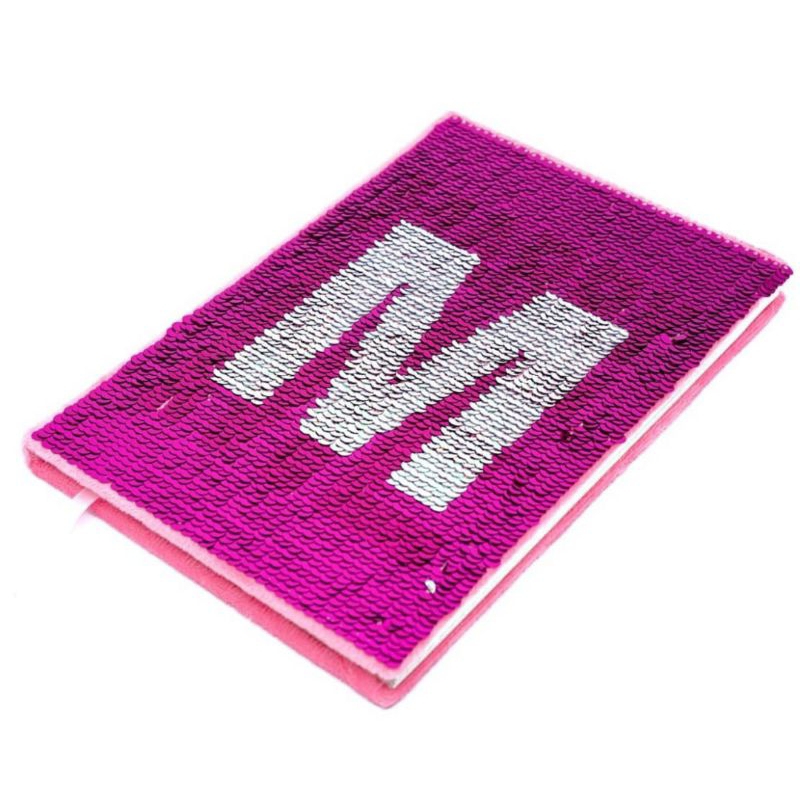 

notebook alphabet sequin (dua design cover)7311