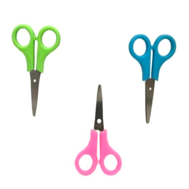 

RB Gunting Renteng isi 12 pcs Murah 4,5 inch Stainles Stell Pacman