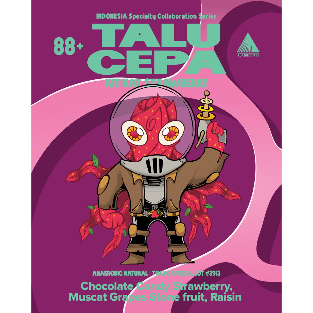 

TALU CEPA 500G & 1KG - KITKAT STRAWBERRY - Flores Manggarai - Biji Kopi Arabika