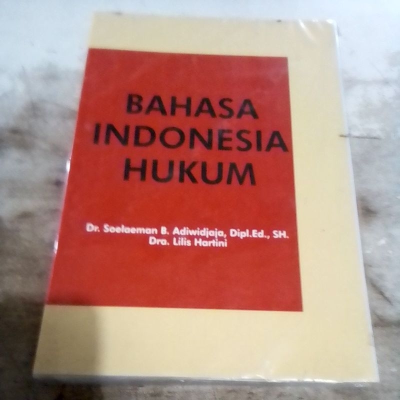 Bahasa Indonesia Hukum