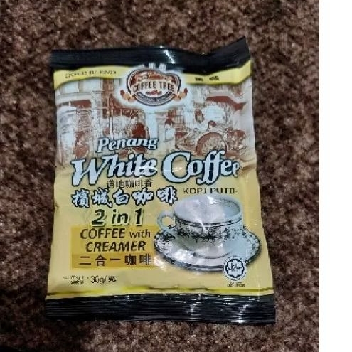 

ECERAN ~ COFFEE TREE PENANG WHITE COFFEE 2 In 1 No Sugar