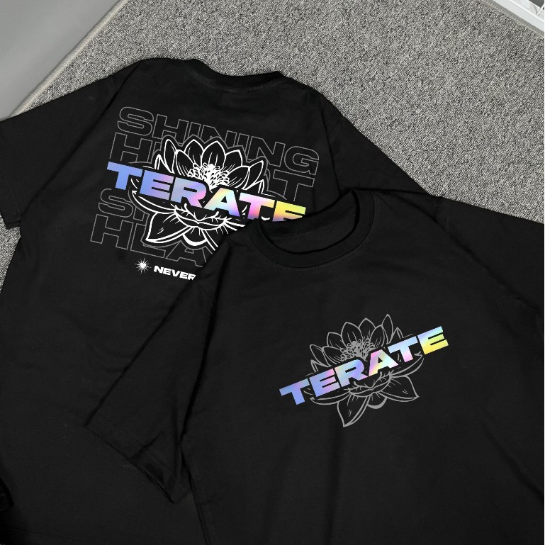 KAOS PSHT TERATE REFLEKTIF MENYALA HOLOGRAM SETIA HATI TERATE PUSAT MADIUN 1922