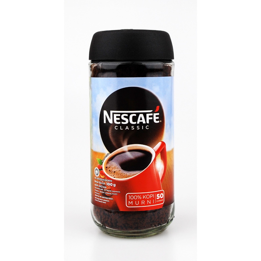 

Nescafe Kopi Instant Classic Jar 100g