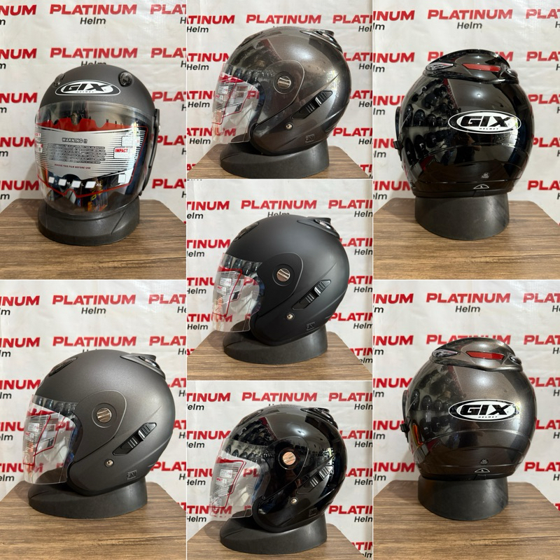 HELM GIX SOLAR DOUBLE VISOR ORIGINAL