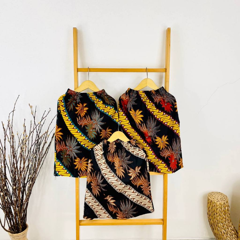 Benang Raja Rok Batik Katun Anak Liris Bunga