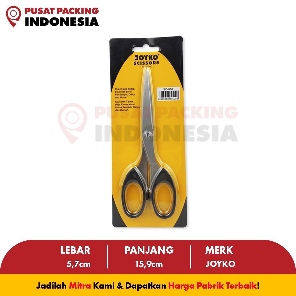 

Gunting Besar Scissors Joyko SC-838 PUSAT PACKING INDONESIA