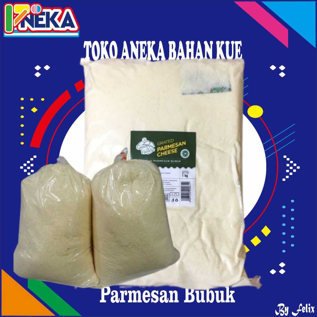 

Keju Parmesan bubuk 1 ons repack gosend/grab