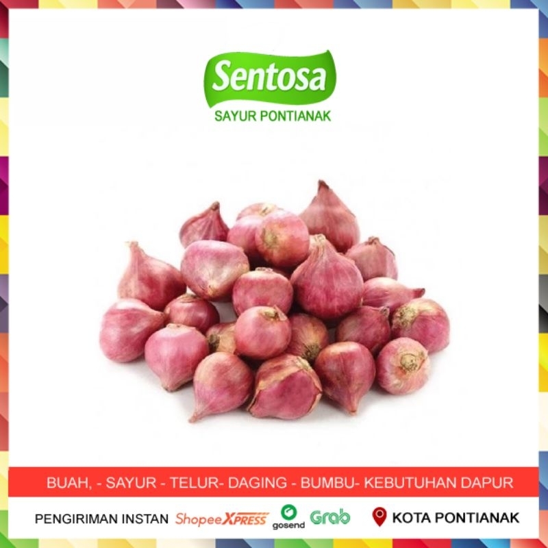

Bawang Merah 100 gram Sentosa Sayur Pontianak