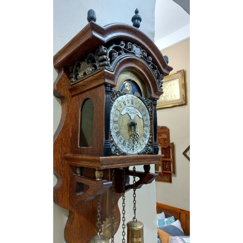 Jam Antik Wuba Warmink Moonphase Original