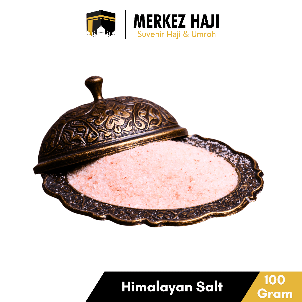 

Garam Himalaya Salt Original 100 Gram Premium Pink Himalayan Salt Organik