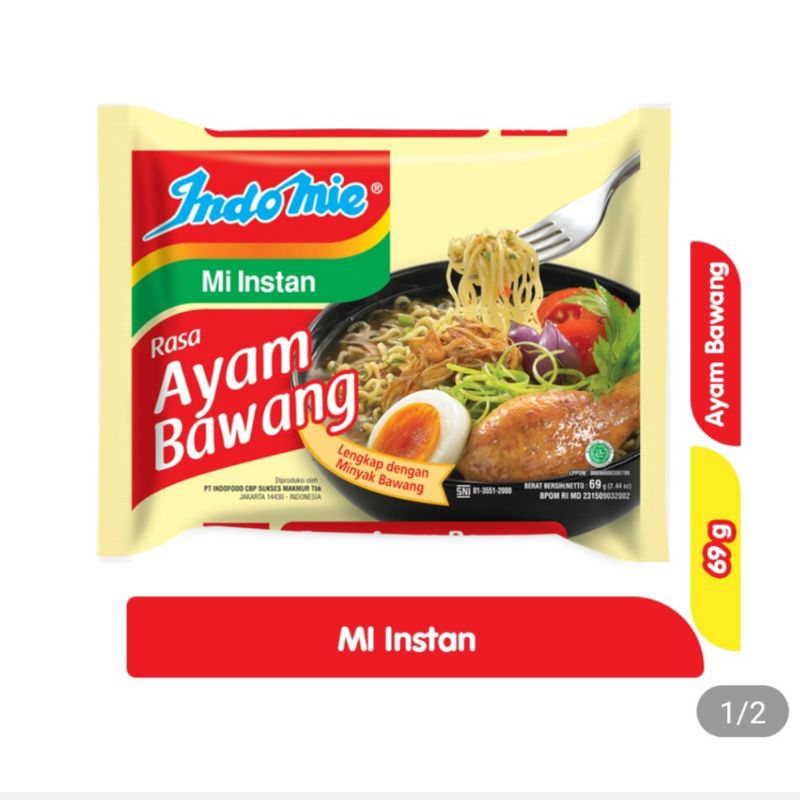 

Indomie Rebus Ayam Bawang Bundling isi 5