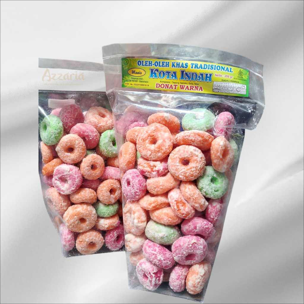 

AZZARIA Donat Warna Manis Kering