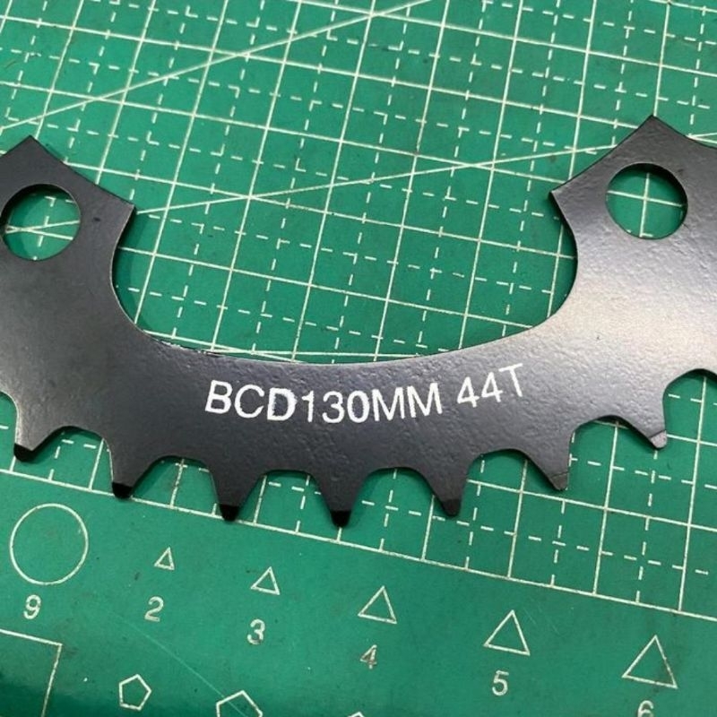 CHAINRING SINGLE SPEED 44T 46T EXODUS HITAM BCD 130 FIXIE MTB