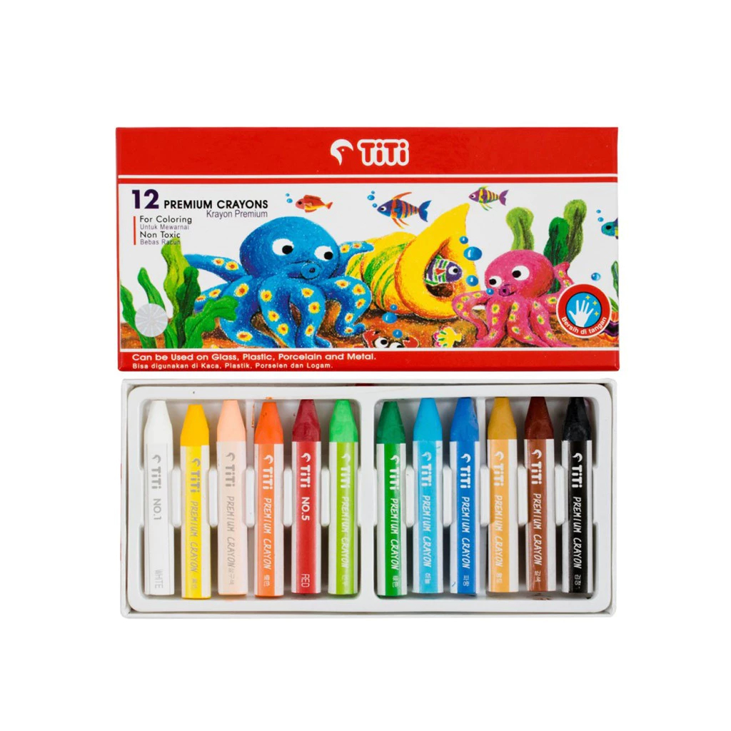 

Titi 12 Premium Crayon / Krayon Titi Premium 12w