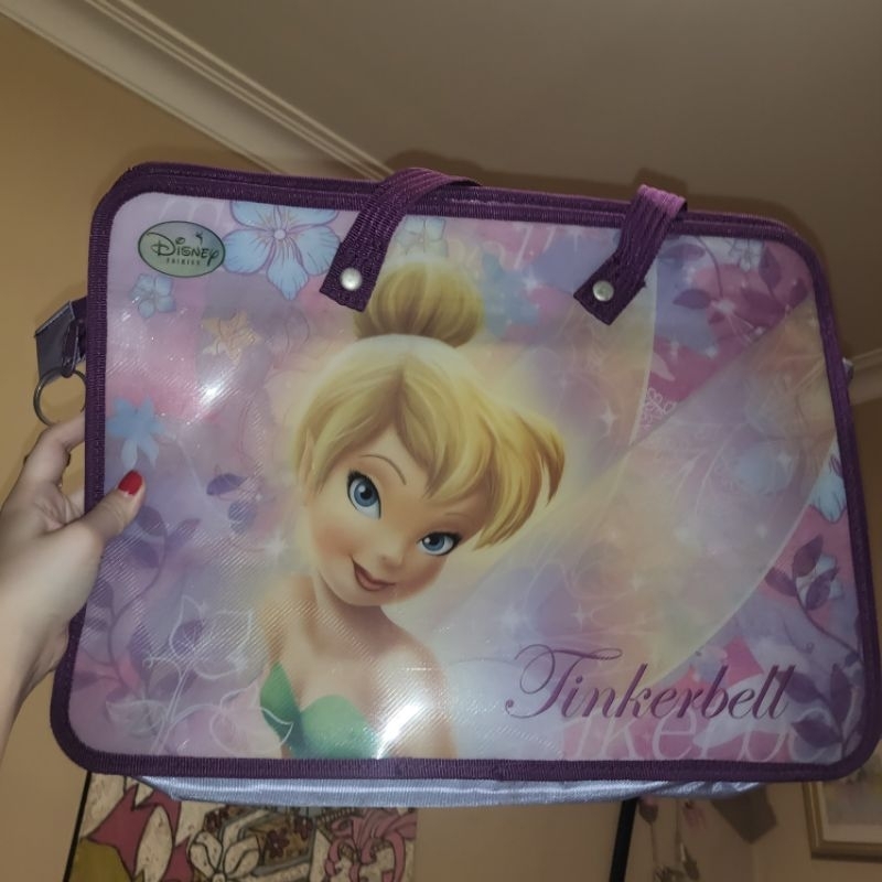 

Tas map folder tinker bell good quality adinata preloved