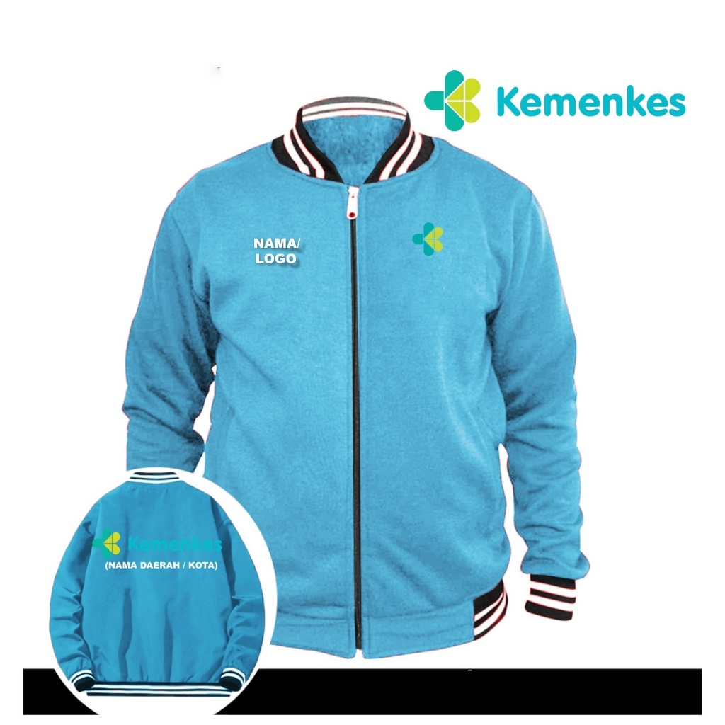 JAKET BASEBALL RESLETING SABLON KEMENKES / JAKET CUSTOM SABLON KEMENKES / JAKET DISTRO KEREN / JAKET