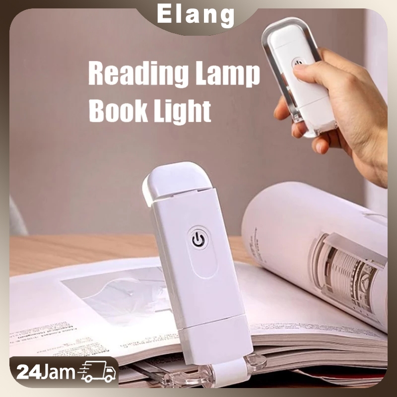 Lampu baca LED 9 warna aesthetic Mini USB Portabel reading lampu belajar