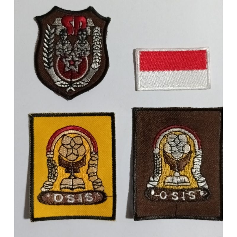 atribut sekolah SD SMP SMA