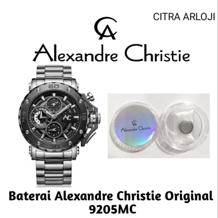 Baterai Alexandre Christie 9205MC Original
