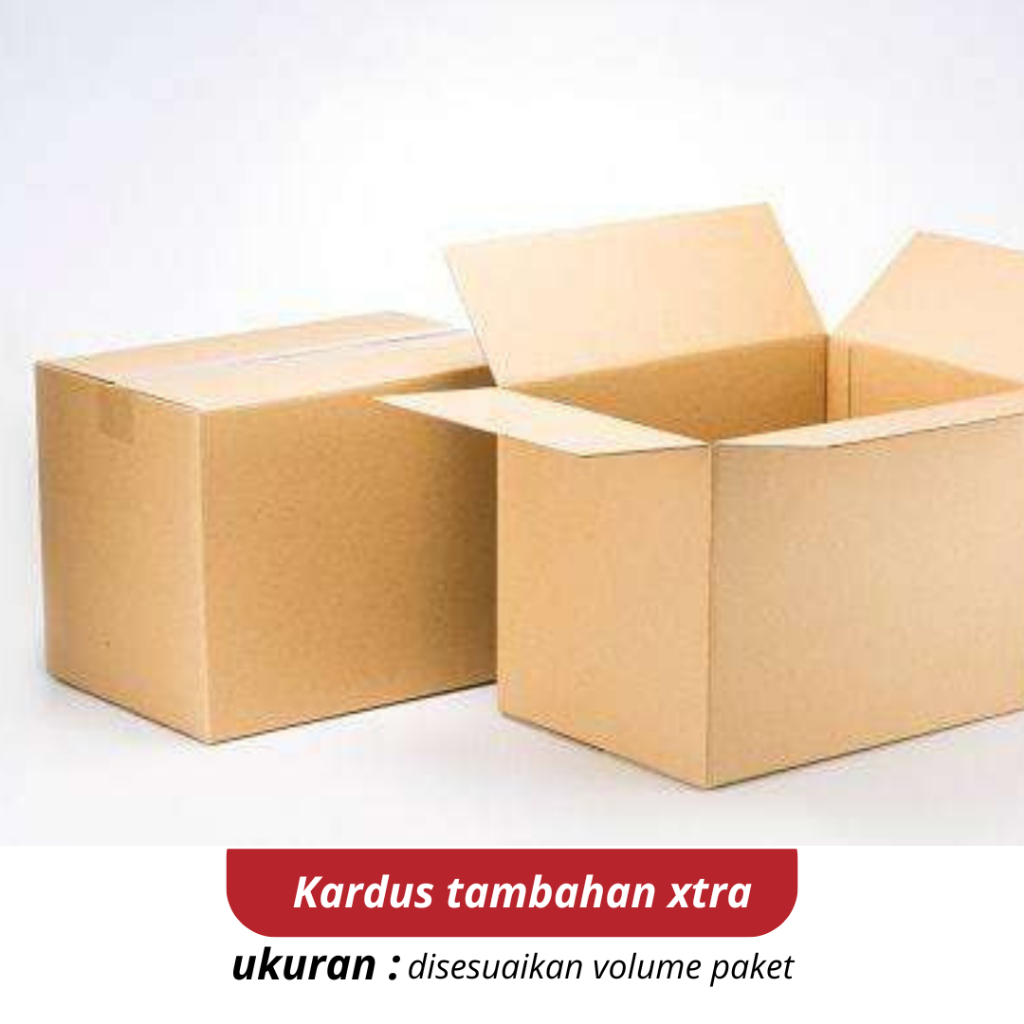 

KARDUS PAKET XTRA PERLINDUNGAN BARANG PLASTIK DAN RUMAH TANGGA