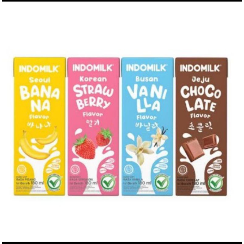 

INDOMILK SUSU UHT ALA KOREA 180ML