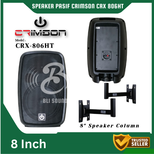 SPEAKER PASIF CRIMSON CRX 806HT SPEAKER PASIF 8 INCH 8IN 8" CRIMSON CRX806HT ORIGINAL