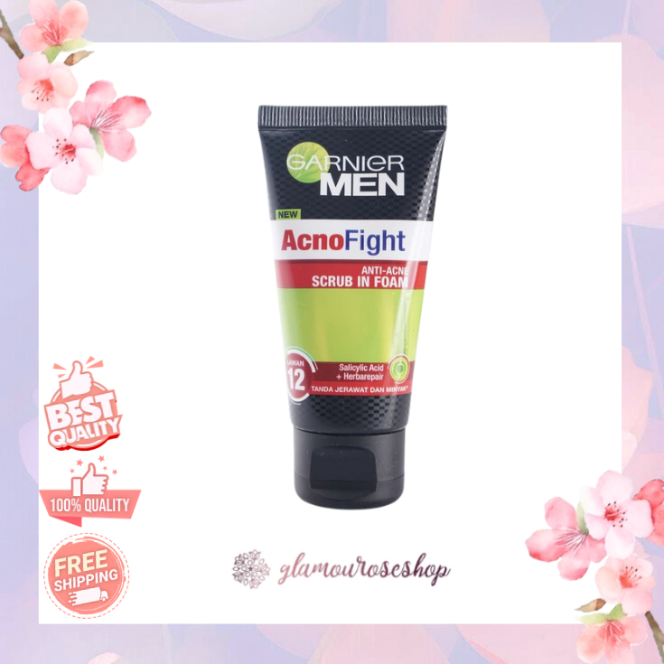 Garnier Men Acno Fight Scrub In Foam 50 ml