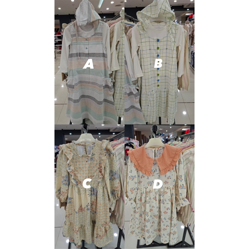 EXIT GIRLS gamis anak perempuan original 3-4 sampai 13-14th