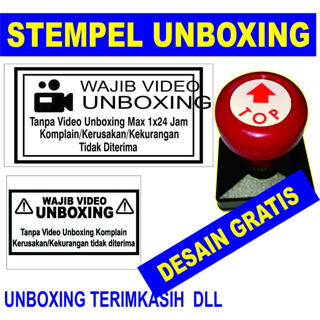 

Stempel unboxing stempel online shop