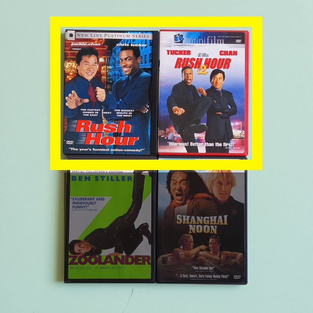 DVD Rush Hour Original USA Region 1