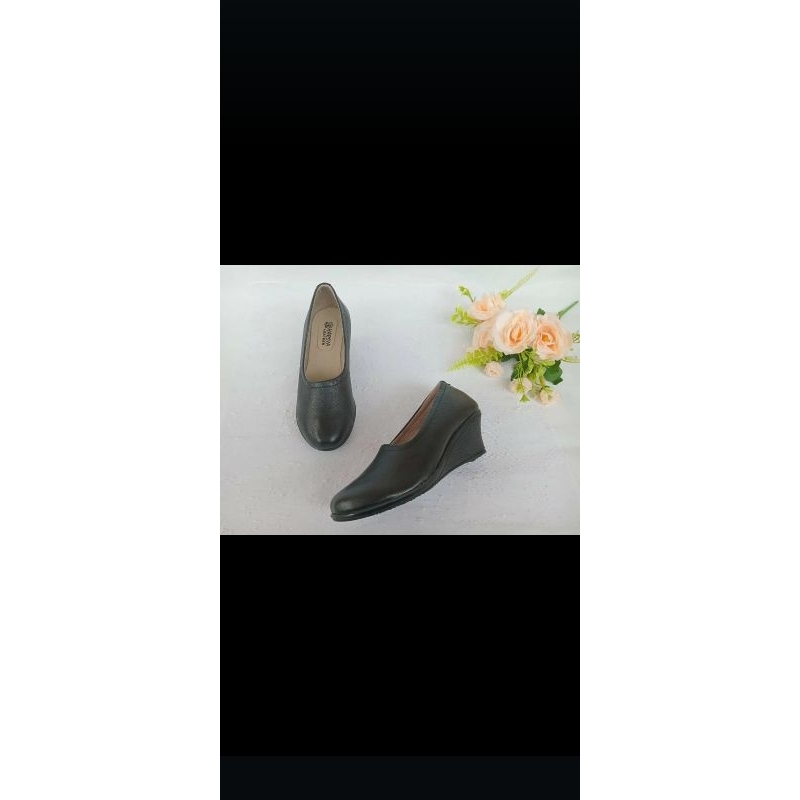 Sepatu wanita kulit asli garut