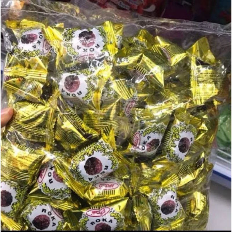 

Apollo Roka ✓ wafer coklat kacang ✓ isi 70 pcs
