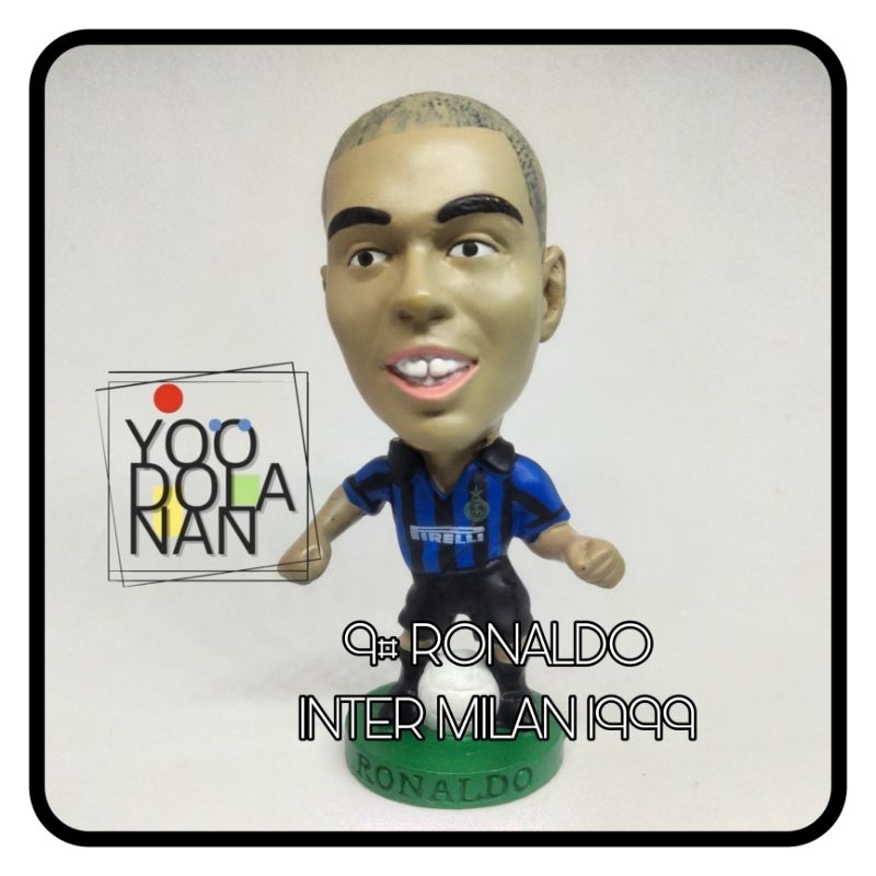 9# RONALDO - INTER MILAN 1999 CORINTHIAN PROSTARS FIGURE PEMAIN BOLA