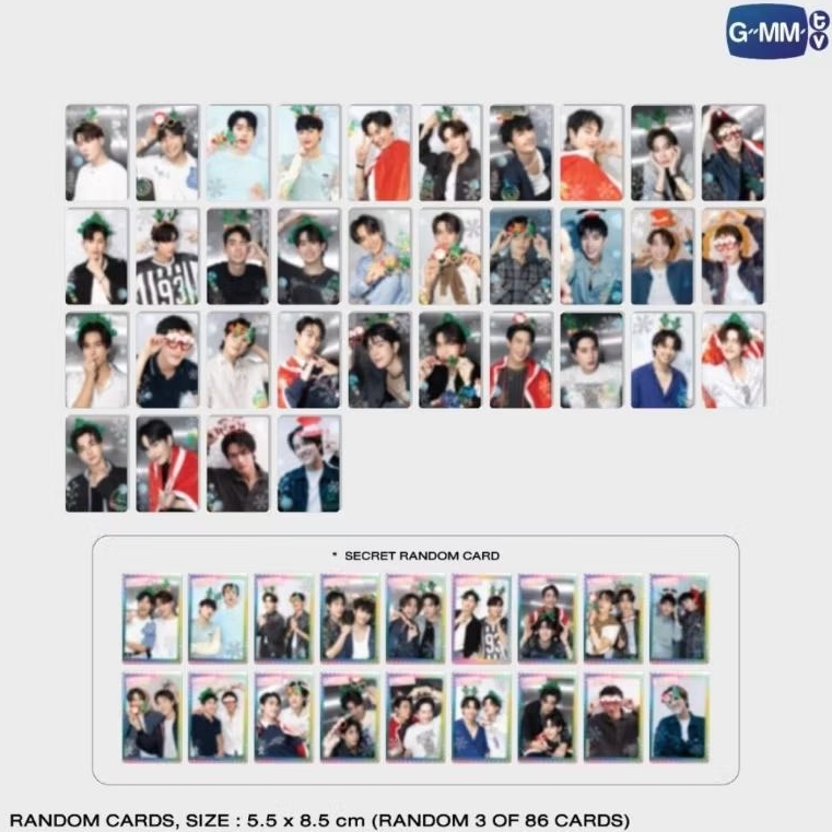 [PC] Photocard Christmas Osaka Collection Jimmy Satang Mix GMMTV