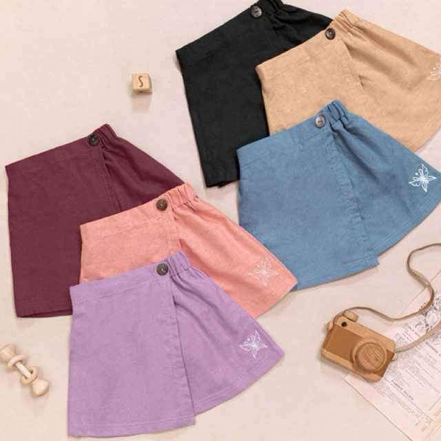 celana anak perempuan / rok anak perempuan / bella skort / celana rok / Rok celana anak perempuan