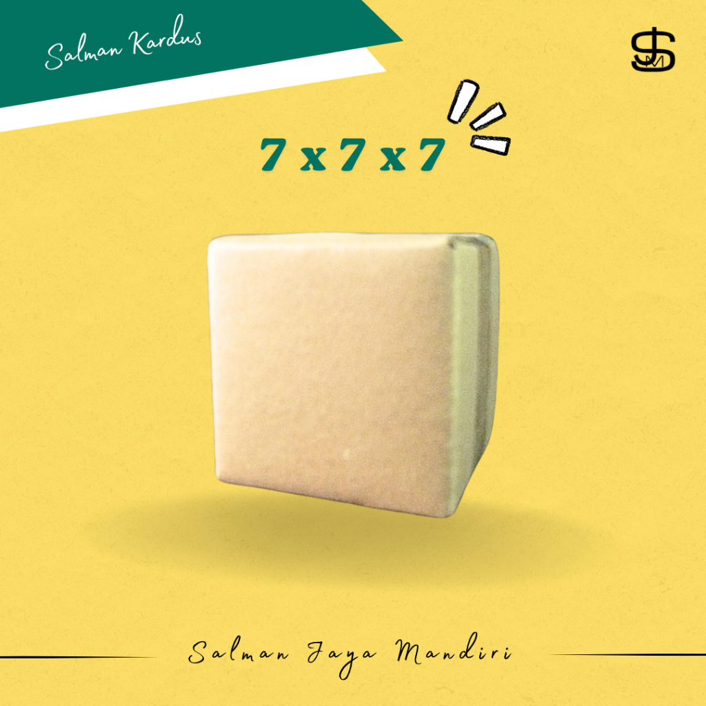 

Kardus Packing | Kardus Ukuran 7 x 7 x 7 cm
