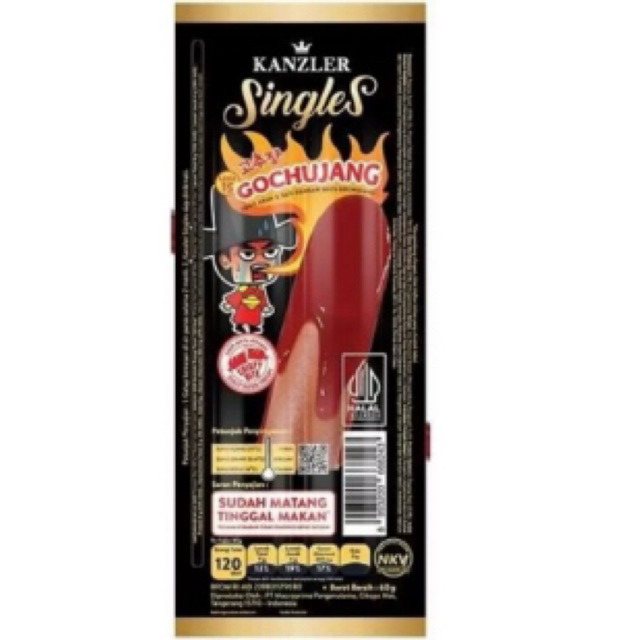 

KANZLER SINGLES SOSIS GOCHUJANG 60GR