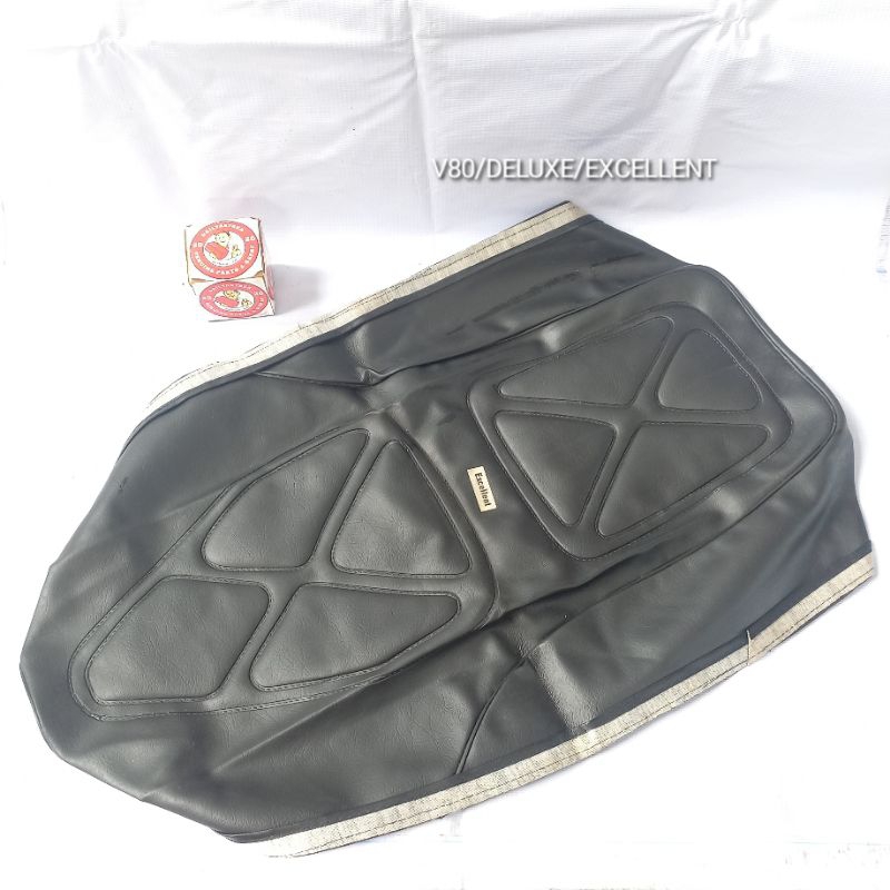 COVER SARUNG KULIT JOK SADEL YAMAHA V80 EXCELLENT SUPER DELUXE BUKAN ORI