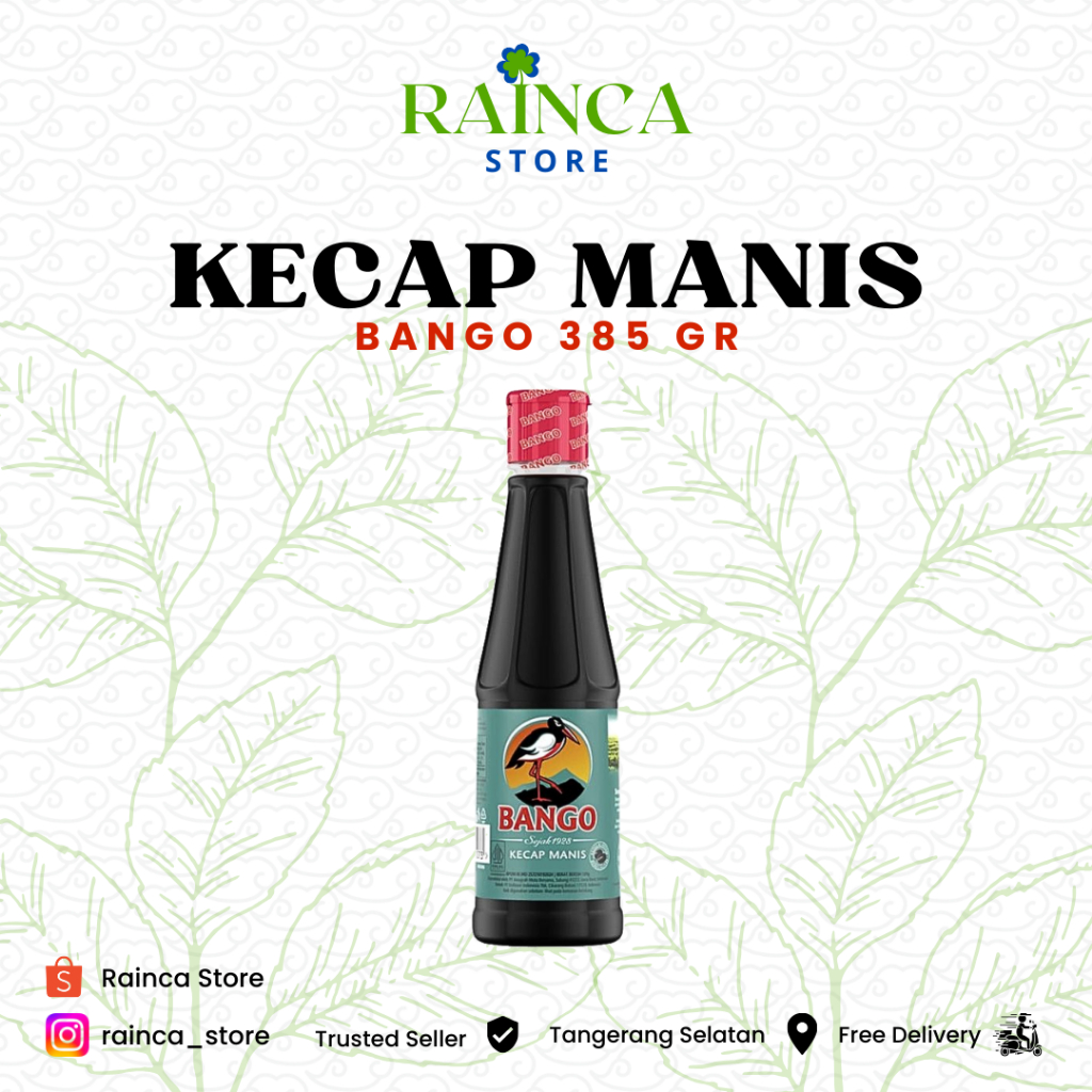 

BANGO Kecap Manis Sauce BOTOL 385GR 385 gr Tangerang Selatan