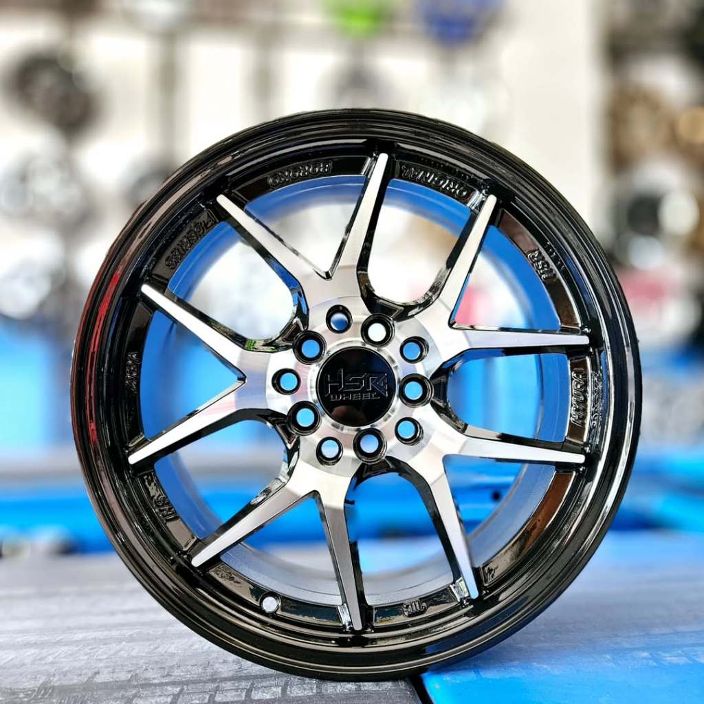 Velg Mobil Ring 16 Ori Hsr Boroko Hyura Pcd 5X100/114.3 Velg Model Racing Jdm