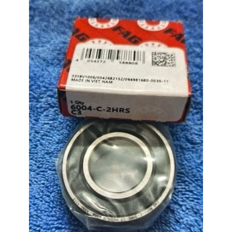Bearing 6004 2RS / 6004 2RS C3 FAG