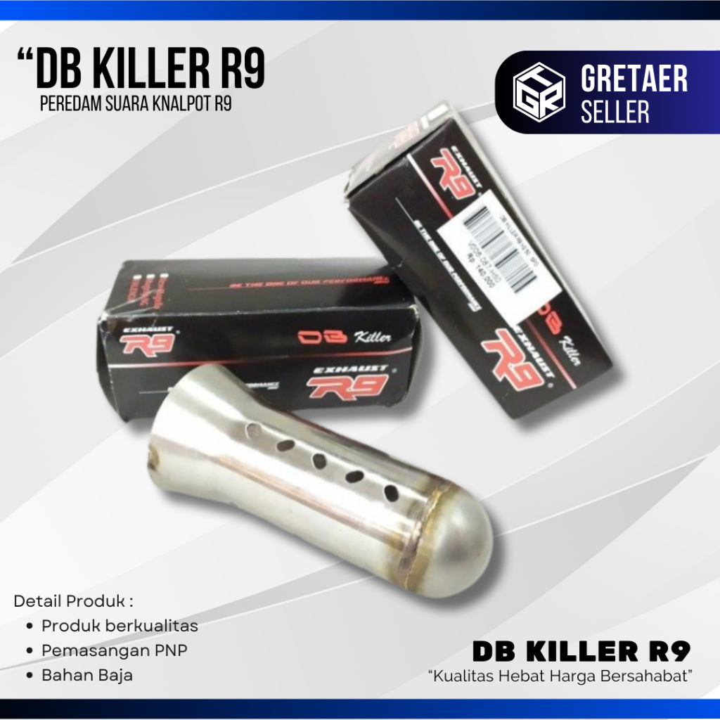 PROMO TERBARU UNIVERSAL DB KILLER PEREDAM SUARA KNALPOT RACING INLET 50-51MM WRX R9 DBS CLD