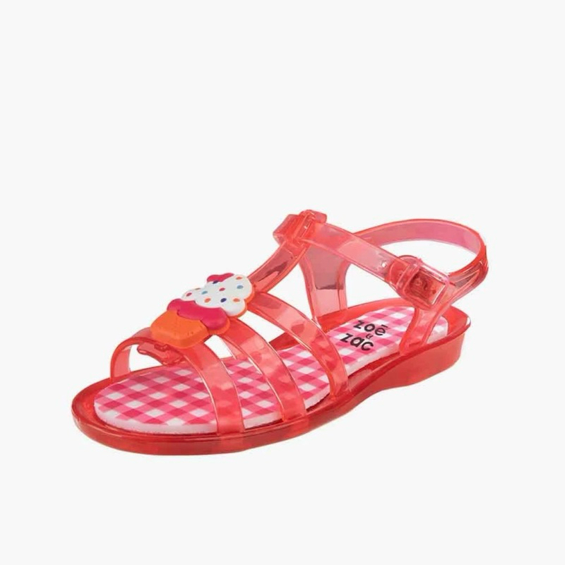 Sepatu Sendal Anak Payless Zoe & Zac Ice Cream Jelly Flat Shoes Kids Toddler Lucu Murah Kado Ulang T