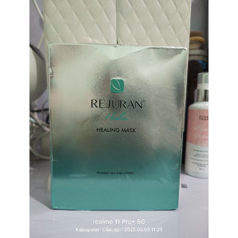Rejuran Healing Mask isi 5 pcs Masker DNA Salmon, Masker Rejuran