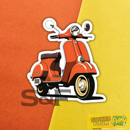 

Stiker Sticker Vinyl Laminasi VESPA SUPER Vol 2