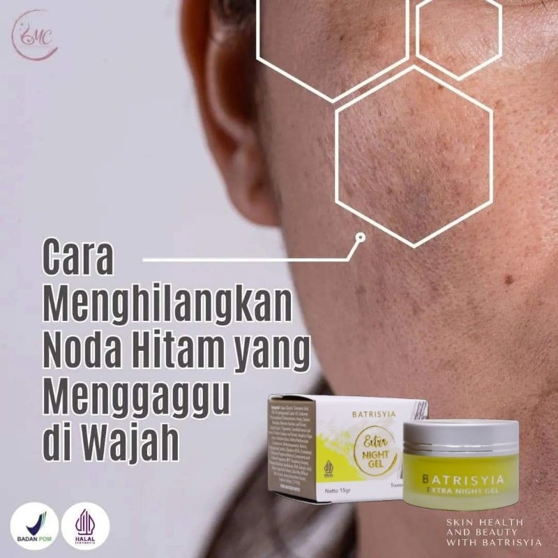 EXTRA NIGHT GEL KRIM FLEK HITAM BANDEL KRIM JERAWAT BANDEL