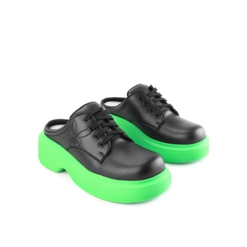 playboy Sepatu Wanita Lamira In Black/Green